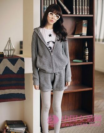 春节韩范穿搭 宅女也逍遥
