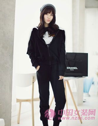 春节韩范穿搭 宅女也逍遥