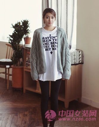 春节韩范穿搭 宅女也逍遥