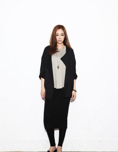 女人味穿搭 高个女生不烦恼(图4)